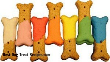 dog treat icing on dog bones