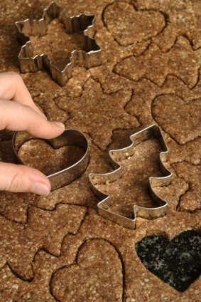 Carob dog cookies