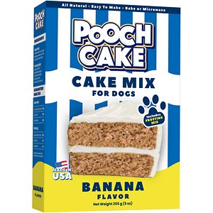 Pooch Cake banana dog birthday cake
