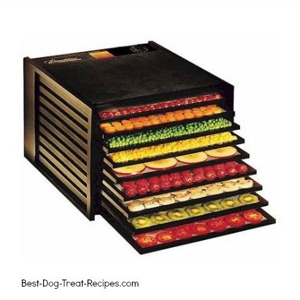 Excalibur food dehydrator for dog treats