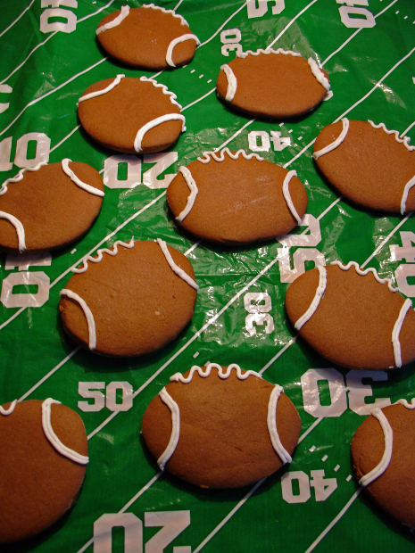 football dog treat